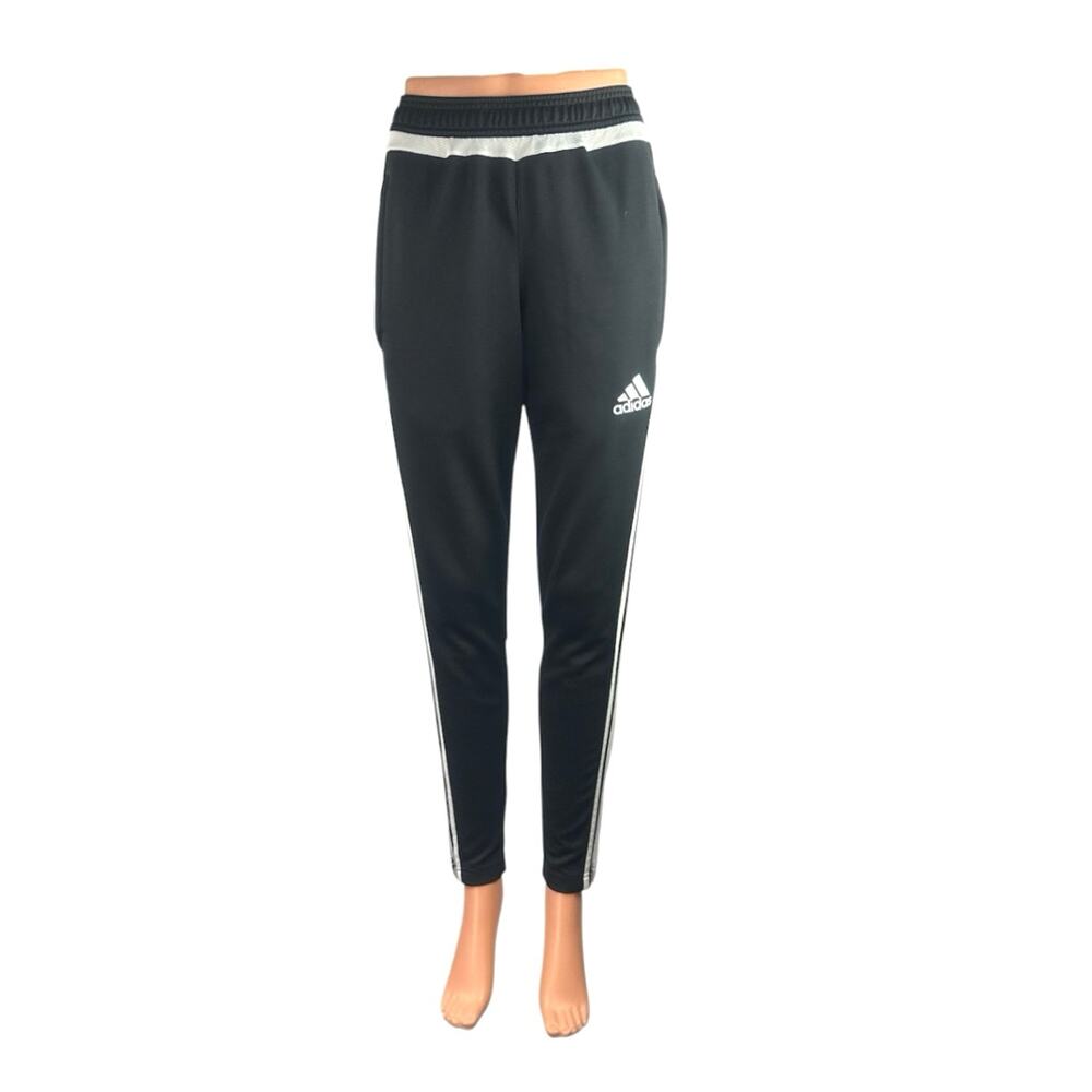 Adidas Tiro 15 Side Stripe Athletic Activewear Track Training Trousers Pants XS